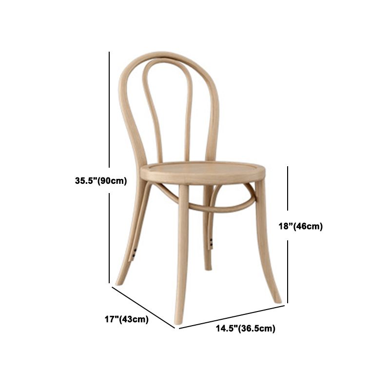 Round Dining Table Set 1/2/4/7 Pcs Solid Wood Dining Table and Chairs