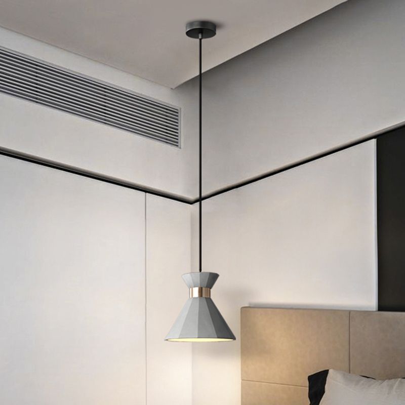 Noordse stijl kasteel zeemeermin hanger licht cement single-bulb slaapkamer suspensie verlichtingsarmatuur