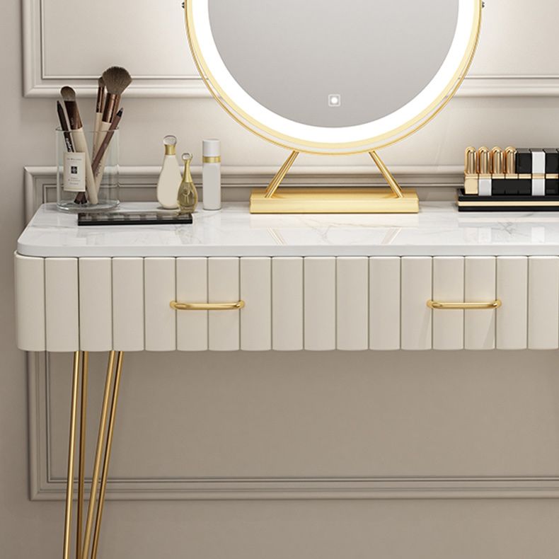 Slate Vanity Desk Removable Vanity Makeup Vanity Set for Bedroom