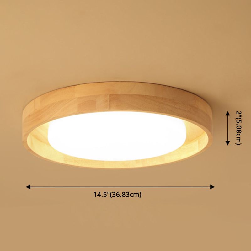 Circle semi-inbouwlamp Ultra-eigentijds acryl plafondlamp voor slaapkamer