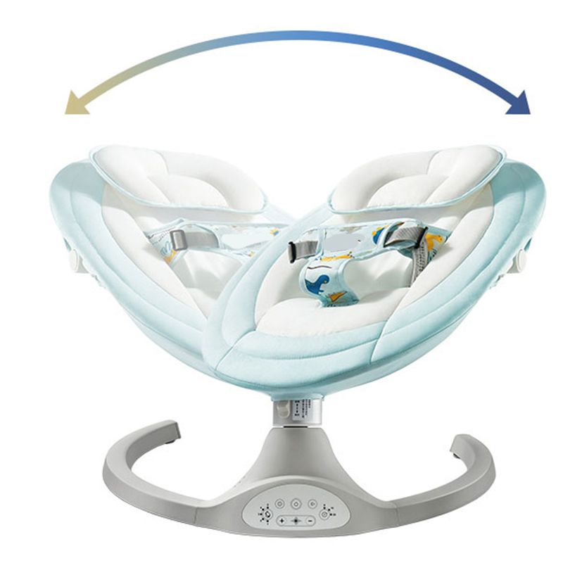 Electric Bedside Oval Bassinets Washable Side Crib Machine for Bedroom