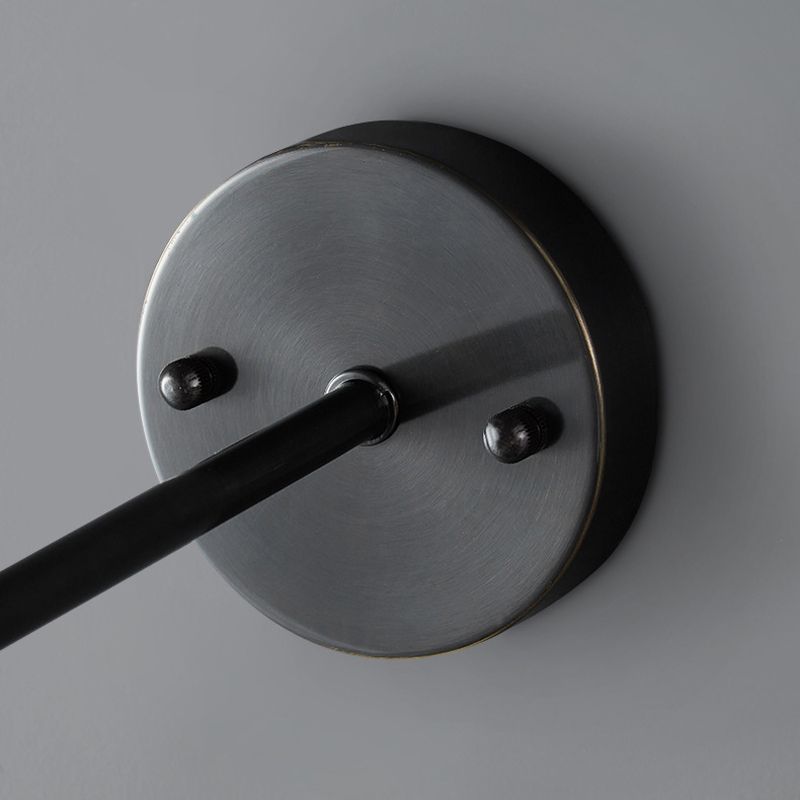 Industrial Wall Light Simple Metallic Shade Wall Light Sconce for Living Room