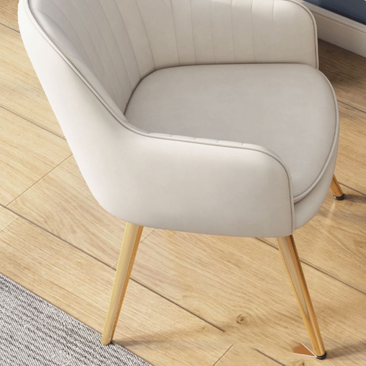 Glam Wood Vanity Makeup Dressing Table Set Beige Vanity Desk with 4 Drawers