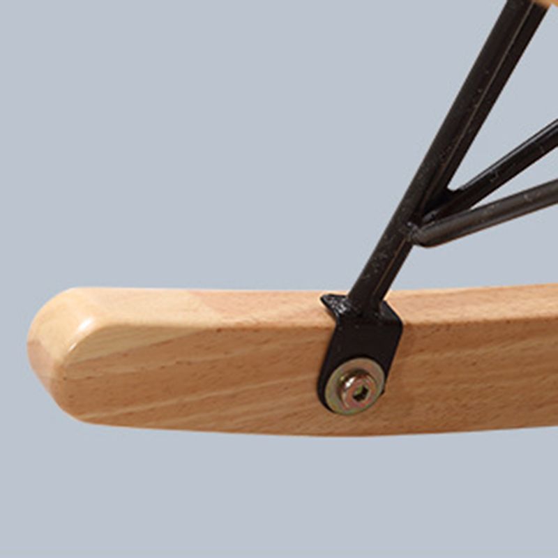 Modern Rocker Upholstered Tufted Cushions with Light Legs Glider