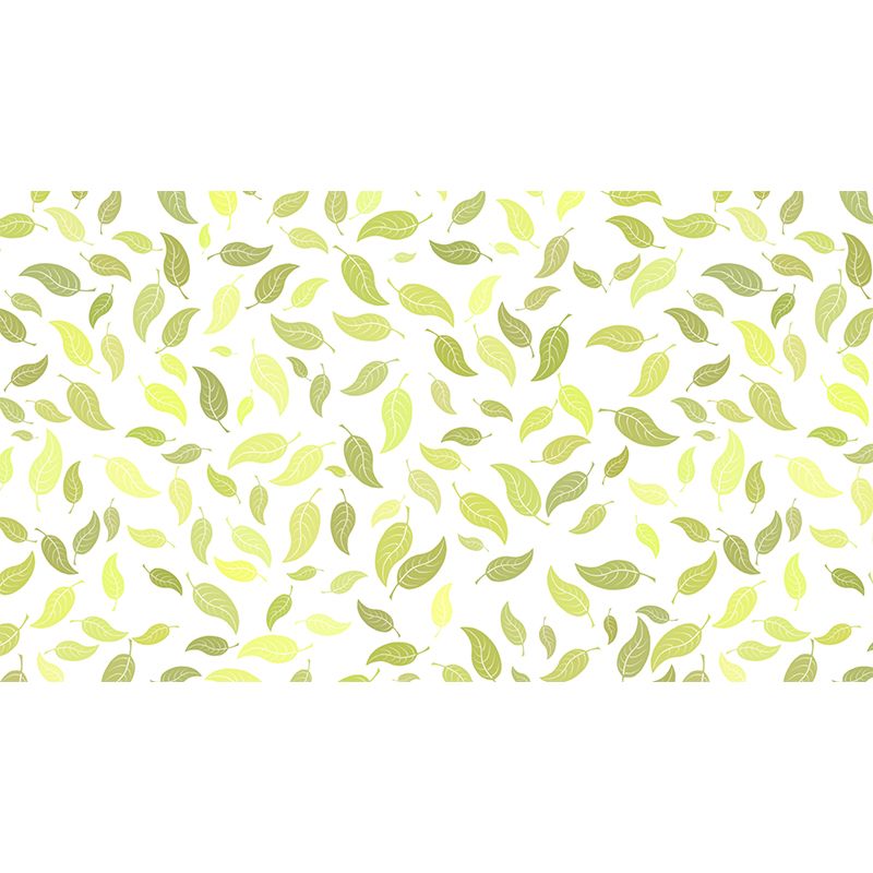 Plant Decoration Resistant Mural Wallpaper Sleeping Room Wall Mural