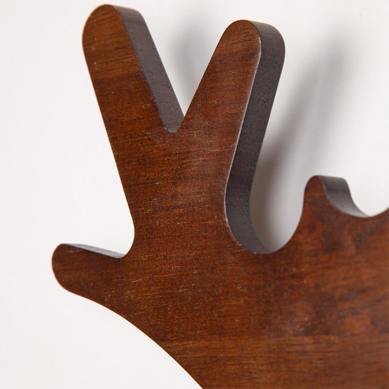 Sitting Room One Head Wall Sconce Contemporary Log and White Glass Wall Mounted Light Fixture