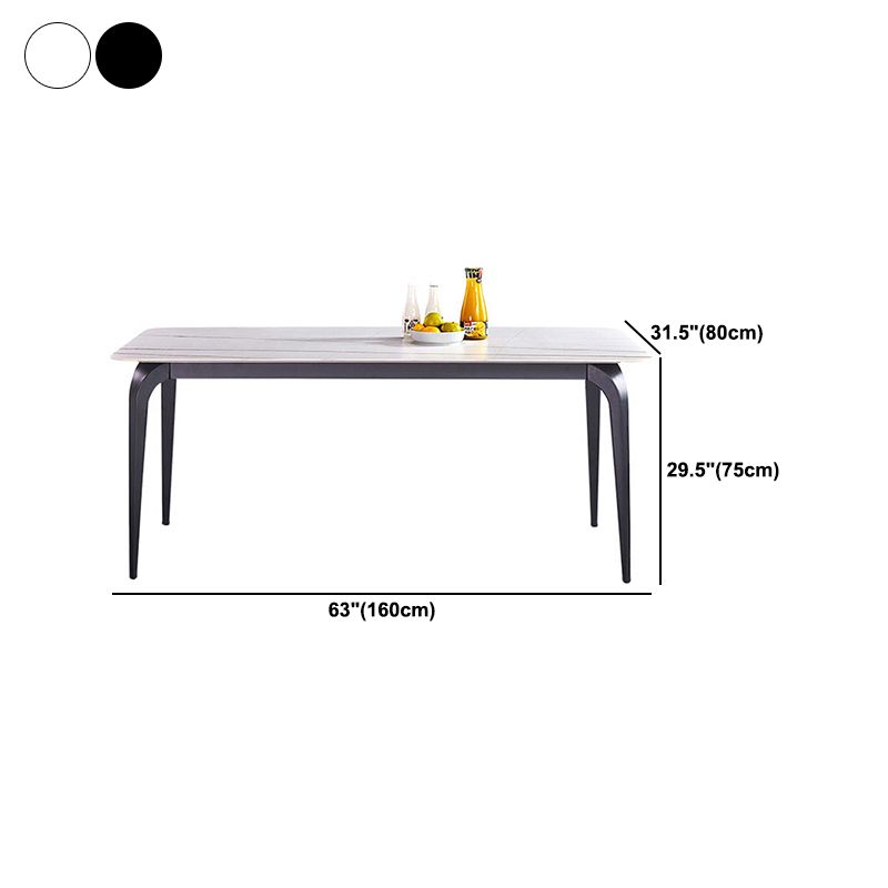 Modern Dining Set Stone 1/4/5/7 Pieces Dining Furniture for Indoor
