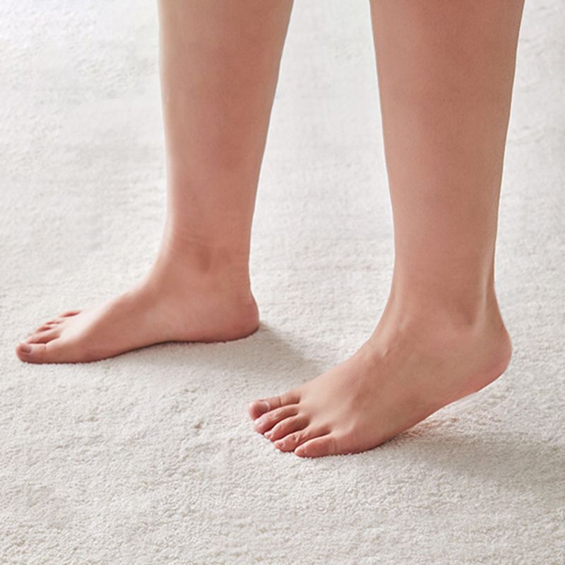 Green Contemporary Carpet Polyester Color Block Carpet Washable Carpet for Drawing Room