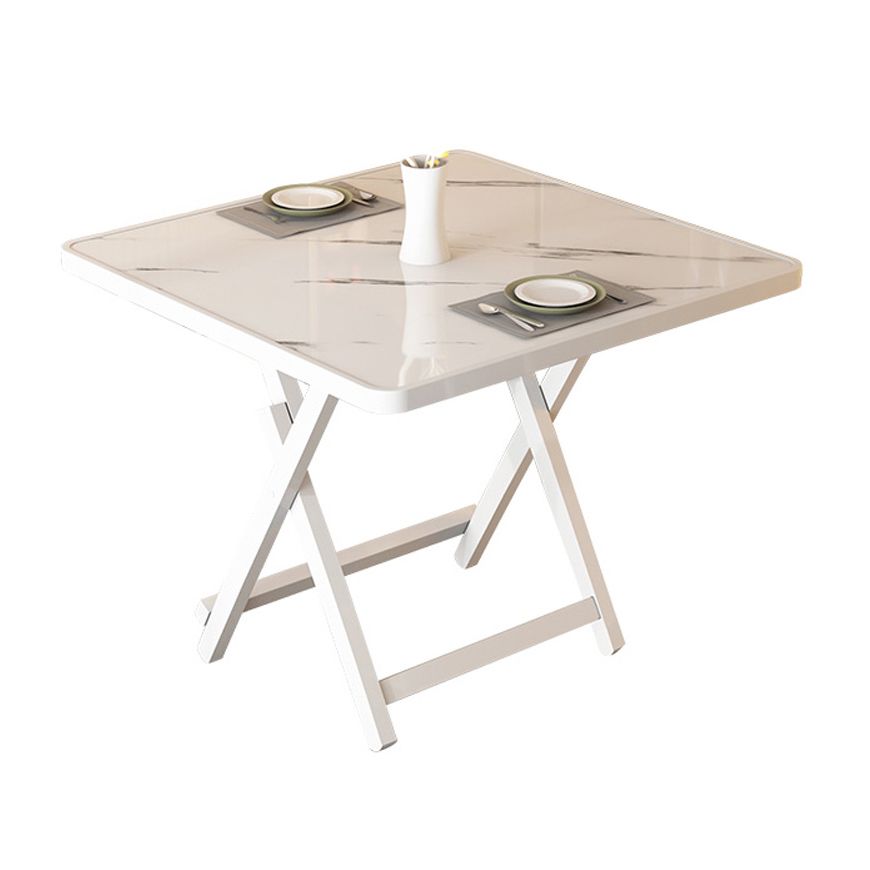 Modern Style Solid Wood Dining Set with Double Pedestal Base Dinette Set for Home