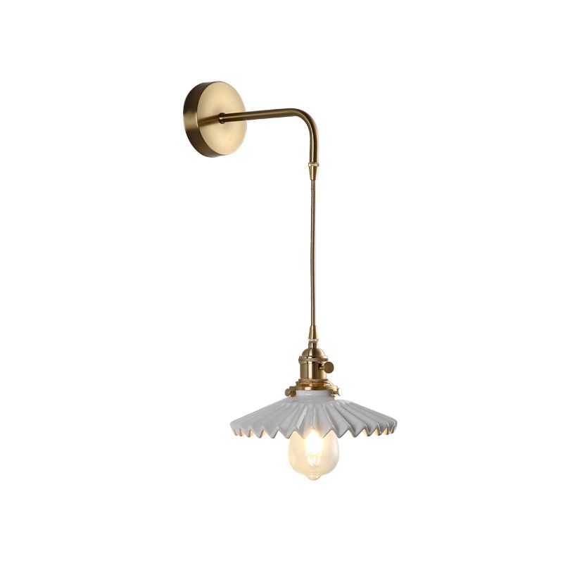 Cone Sconce Lighting Fixtures Industrial Wall Sconce Lighting Metal 1 Light Sconce Lamp