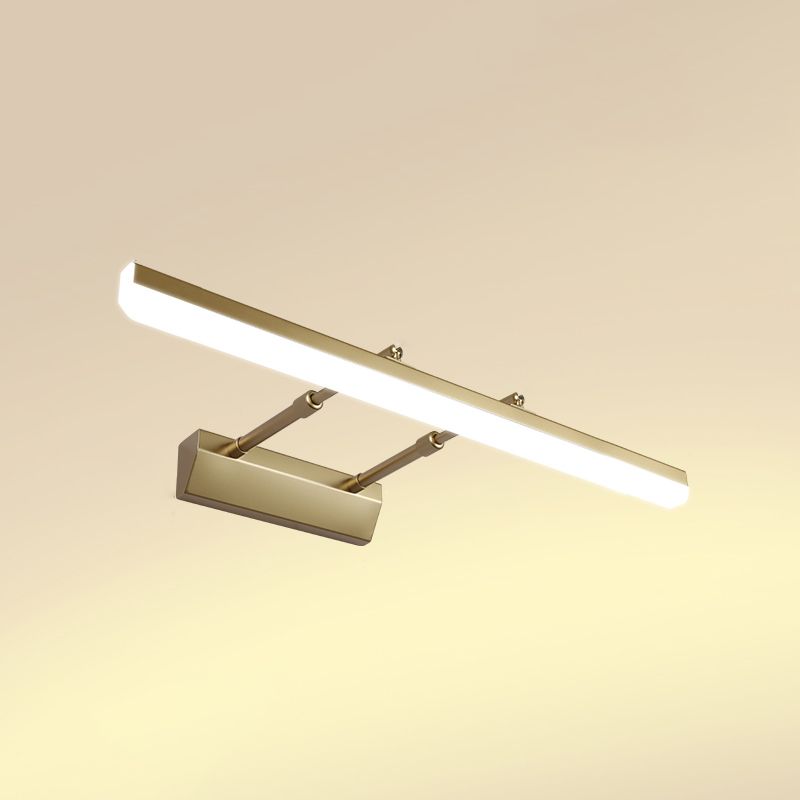 Stretchable Bathroom LED Vanity Wall Light Contemporary Linear Wall Sconce Lighting