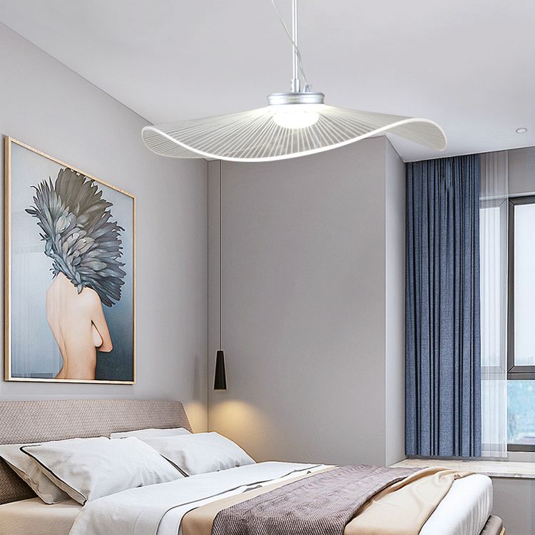 Acryl-zeitgenössischer Anhänger hanges Licht 1-Licht-Drop-Anhänger für Esszimmer