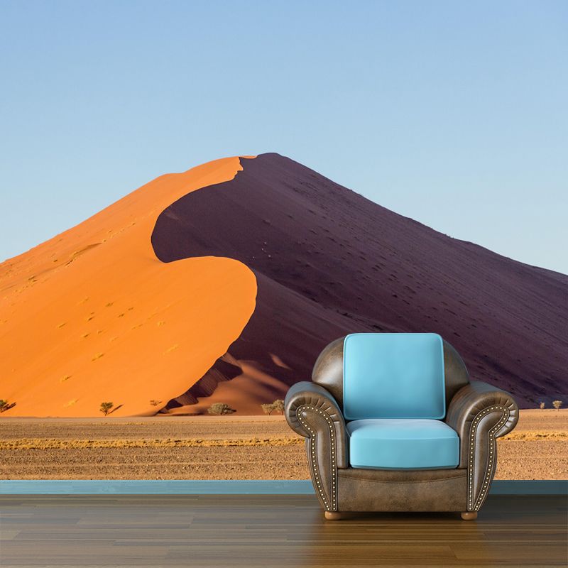 Desert Scenery Mural Environment Friendly Wallpaper Home Decoration for Dining Room