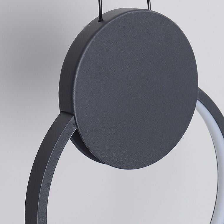 Geometric Ceiling Pendant Light Metal Modern LED Pendant Lighting