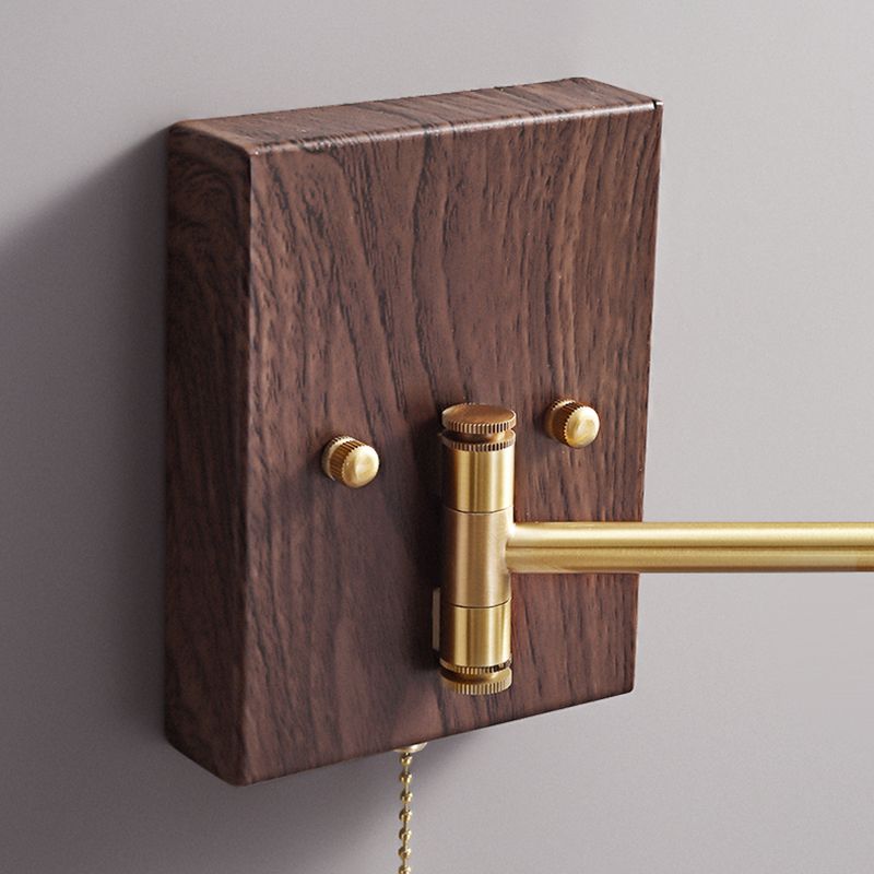 Modern Simple Wall Light Geometry Shape Wall Lamp with Ceramics Shade for Bedroom
