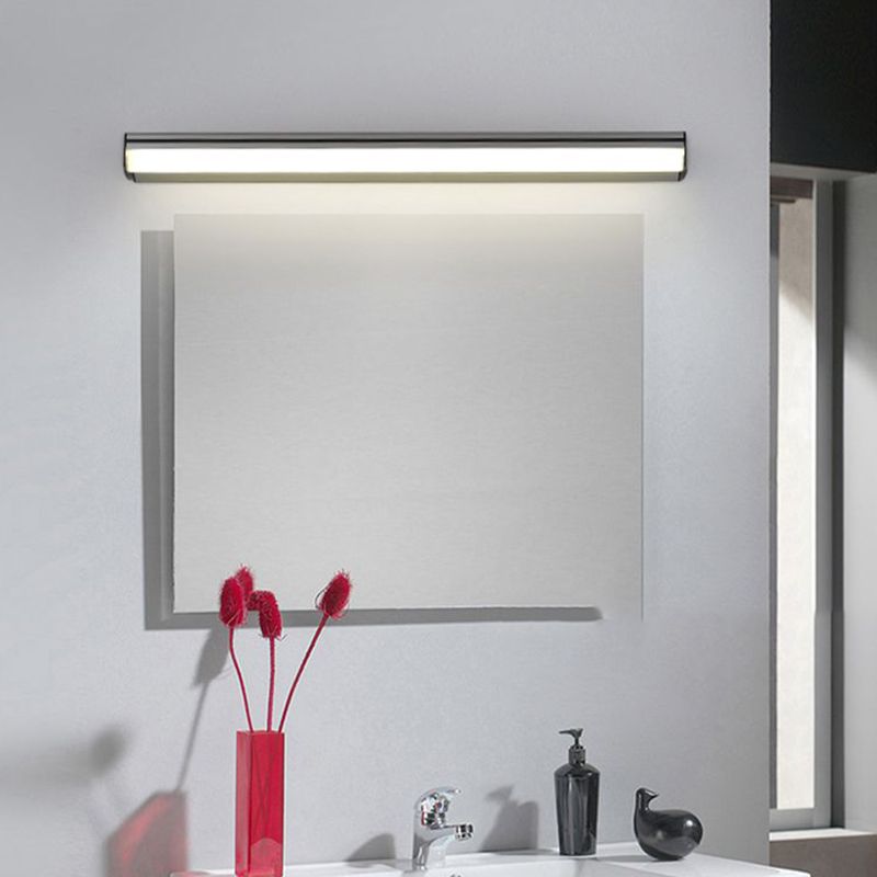Lampada a specchio in alluminio Modern 1 funce da parete leggera per bagno