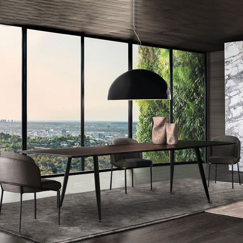 Sillas de cocina contemporáneas que cenan la silla lateral sin brazos con las piernas del metal