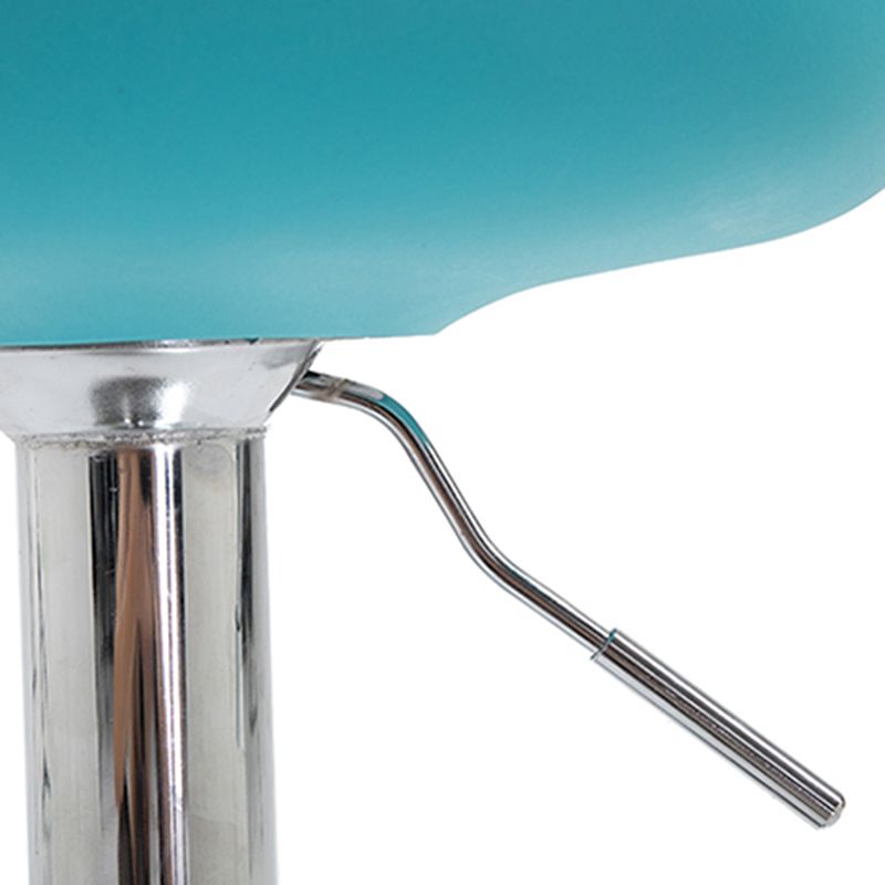 Taburete de bar de estilo escandinavo con taburete de mostrador de asiento de cuero para barra de cocina
