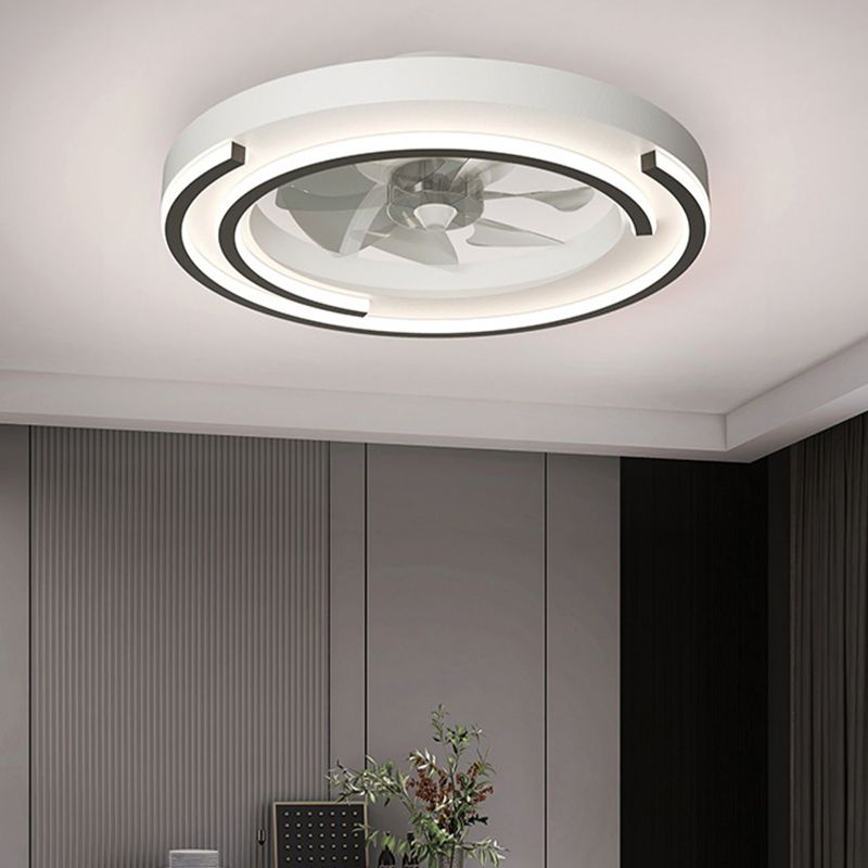 1 illuminazione a soffitto geometrico leggero in stile moderno lampada a montaggio a filo in metallo