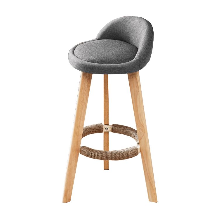Solid Wood Counter Stools Industrial Style Counter Stools with Low Back