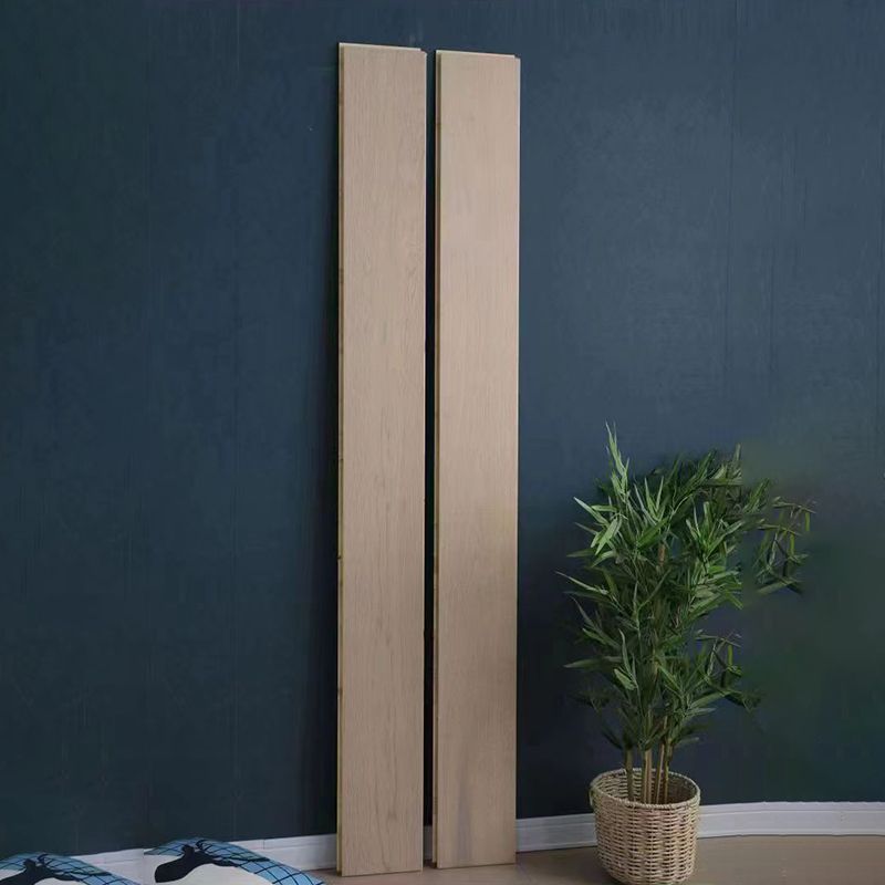 Natural Laminate Floor Textured Scratch Resistant Oak Laminate Flooring