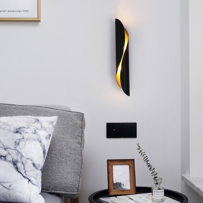 18.8" Post-modern Style Metal Wall Lamp 2-Lights Creative Sconce Lighting for Hallway Dining Room