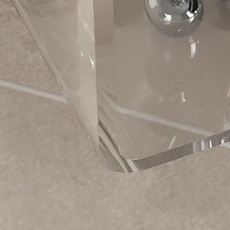 Contemporary Acrylic Side Table Square Sofa Side Accent Table