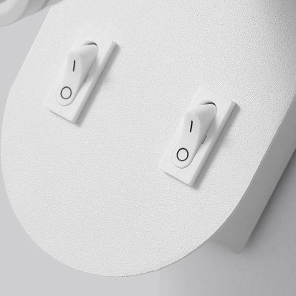 2 lichten Geometrische leeswand Licht Moderne stijl Metalen wandmontage Lichtmontage