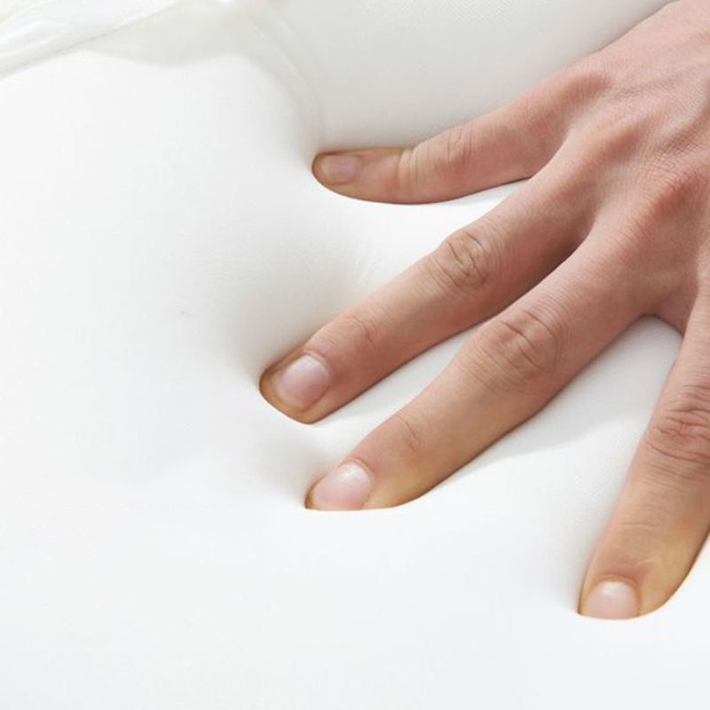 Modern Glider Chair Pure Color Rocking Chair with Removable Cushions