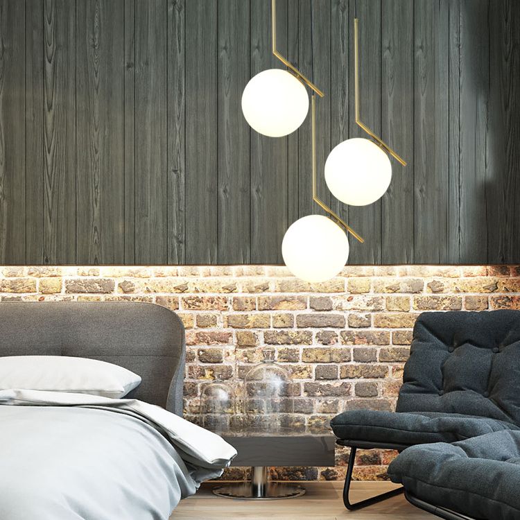 1 clair plafonnier suspendu moderne plafonnier en verre blanc moderne avec cordon suspendu pour restaurant