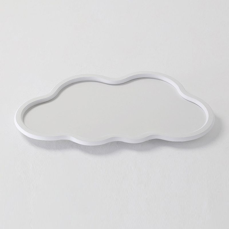 Plafoniera da incasso a forma di nuvola in metallo LED vicino alla lampada da soffitto per camera da letto