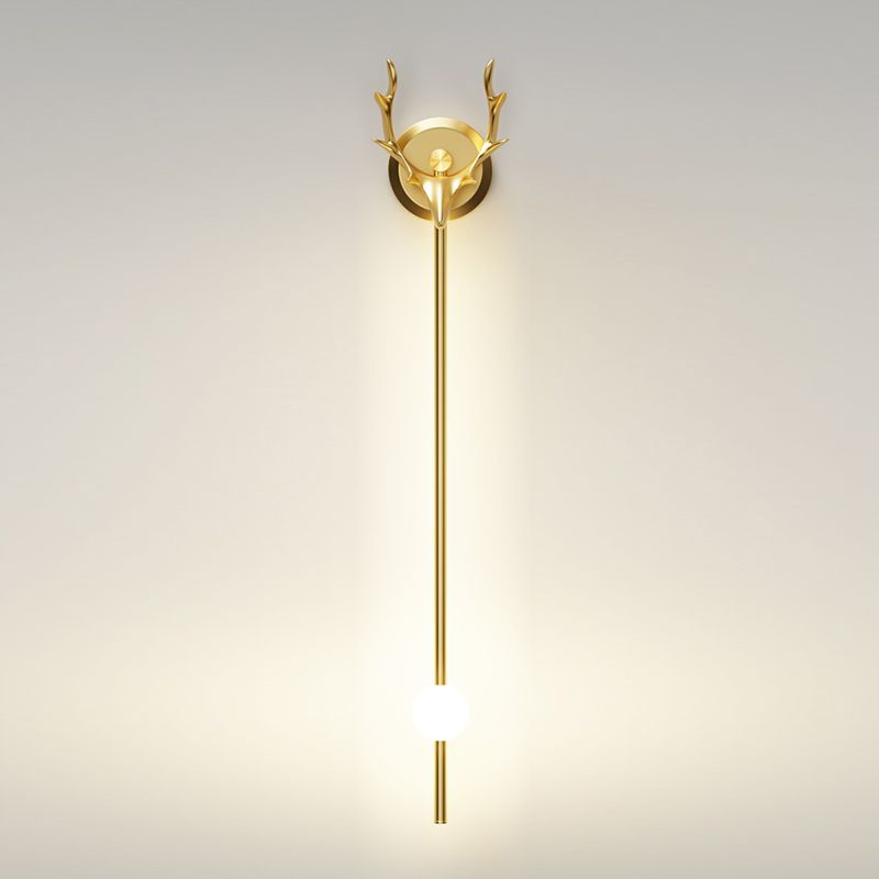 Modern Style Metal Wall Light Linear LED Wall Light Sconce for Bedroom