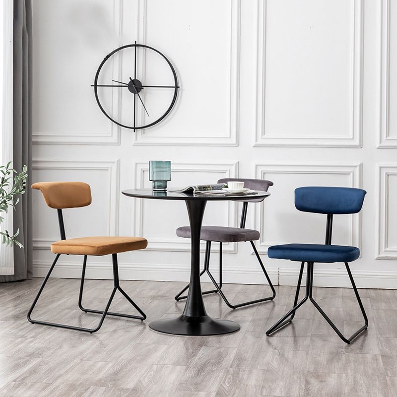 Traditional Upholstered Dining Chairs Kitchen Dining Armless Chair