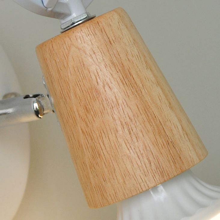 Industrial Wooden Vanity Light Creative Wall Light Sconce for Bathroom