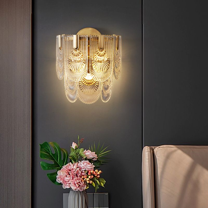 Multiple-Light Unique Sconce Light Modern Crystal Sconce Light Fixture