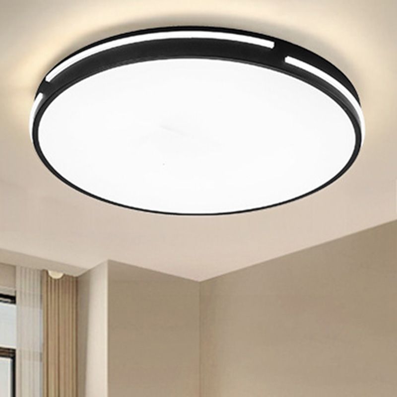Plafonnier LED en acrylique de conception de Style moderne, luminaire de plafond encastré pour le salon