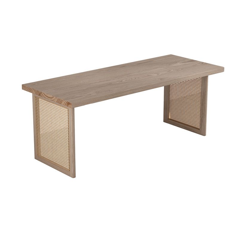 Modern Rectangle Wood Dining Table 1/4/5/6 Pieces Dining Set for Dining Room