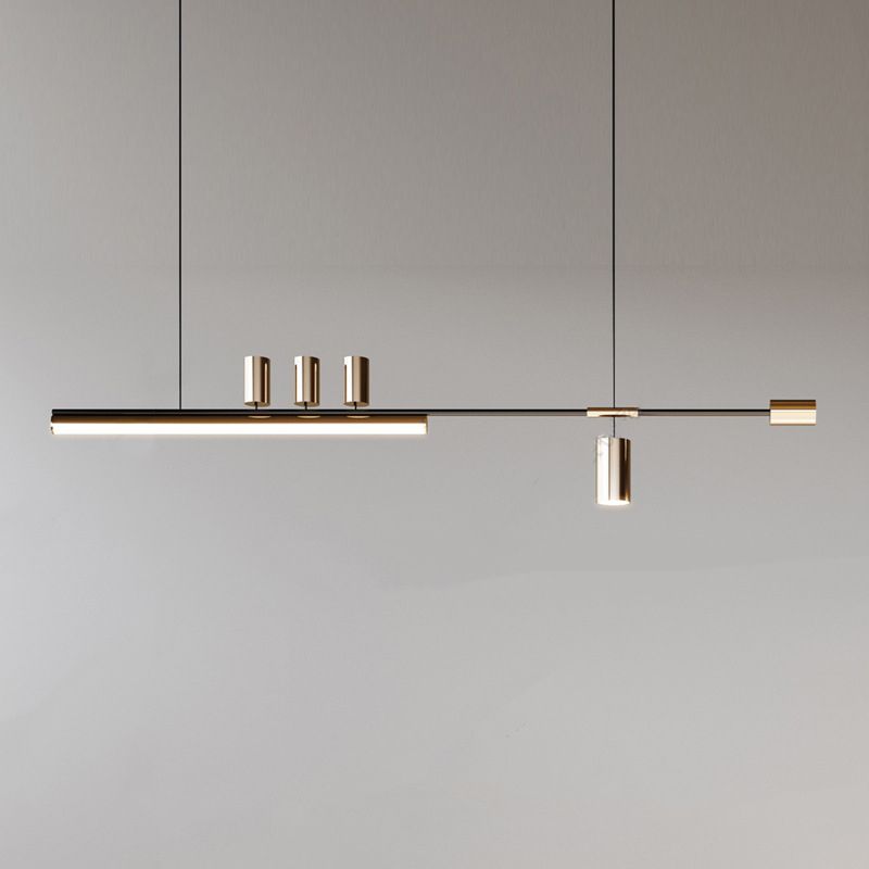 Modern Metal Ceiling Pendant Light Kitchen LED Island Lighting Ideas