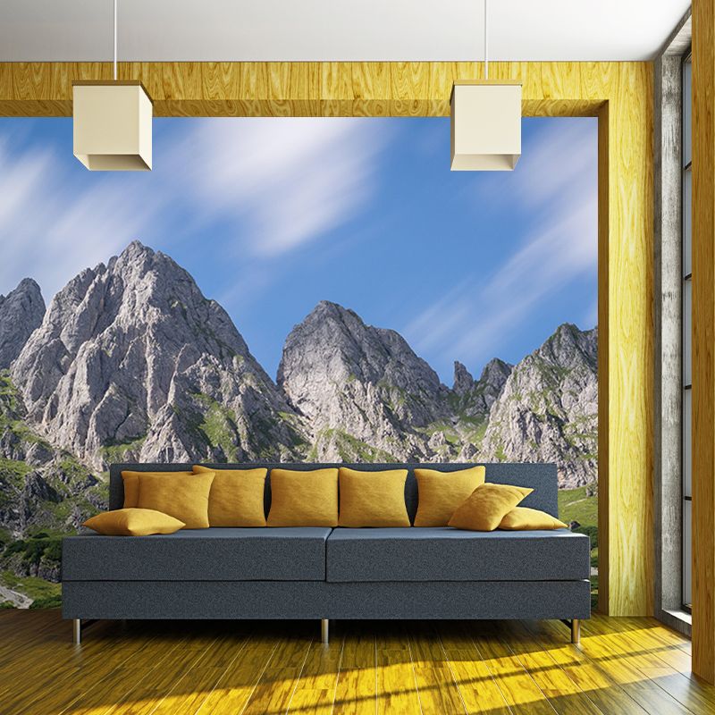 Mountain Mural Wallpaper Environmental Modern Living Room Decoration