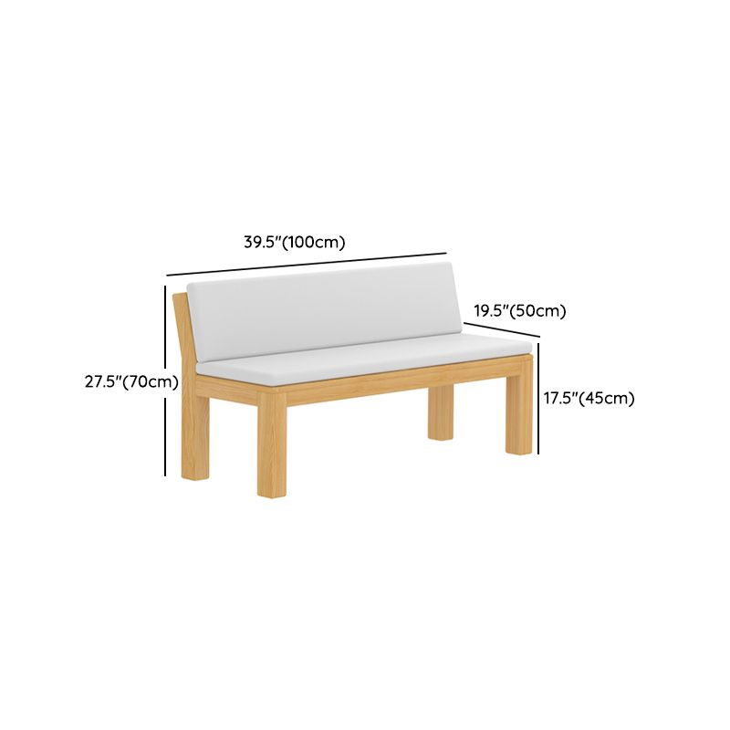 Modern Rectangle Wood Dining Table 1/4/5 Pieces Dining Set for Living Room