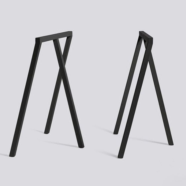 Industrial Dinning Table with Black Pine Rectangle Dining Table for Kitchen