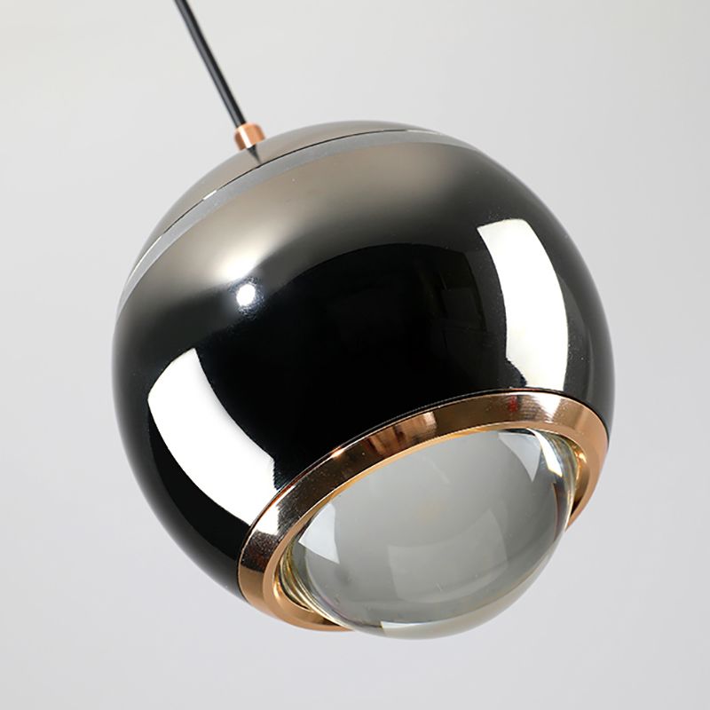Nordic Globe Form Pendellicht Leichtes Aluminium LED Hanging Anhänger für Wohnzimmer