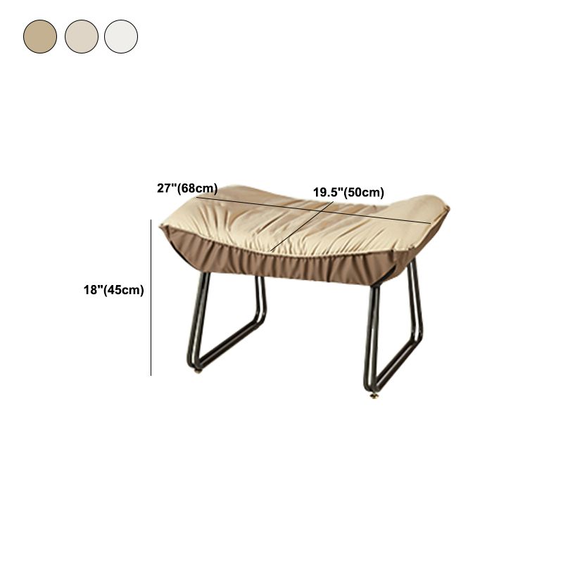 Simple Modern Style Chair Waterproof Single Rocker Chair for Bedroom and Living Room