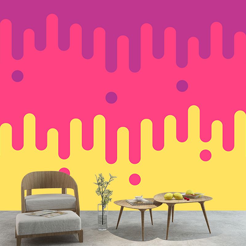 Illustration Environment Friendly Mural Wallpaper Geometry Bedroom Wall Mural