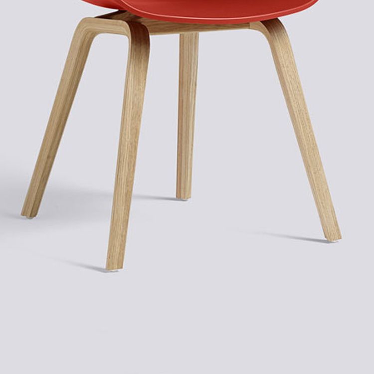 Sedie in stile moderno sedie da pranzo con gambe in legno per cucina