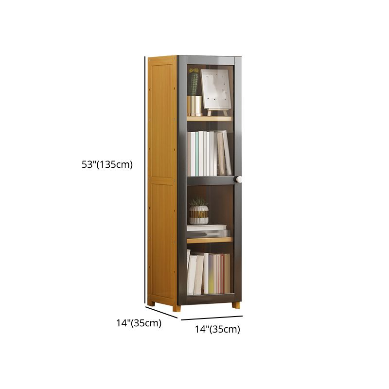 Modern & Contemporary Shelf Bookcase Vertical Bookshelf for Office