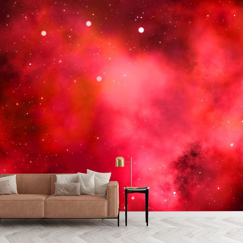 Universe Mural Wallpaper Contemporary Style Wall Covering for Home Decor