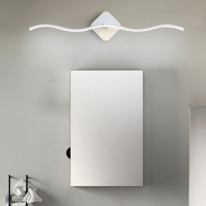 Accesorio de iluminación de tocador ondulado Maltal Baño LED LEULA MUNTA MUNTA MUNTA