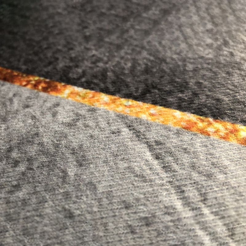 Gray Modern Rug Polyester Graphic Rug Non-Slip Backing Rug for Home Decor