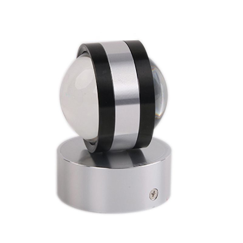 Contemporary Style Geometric Wall Mounted Lamps Metal Multi Lights Wall Lighting